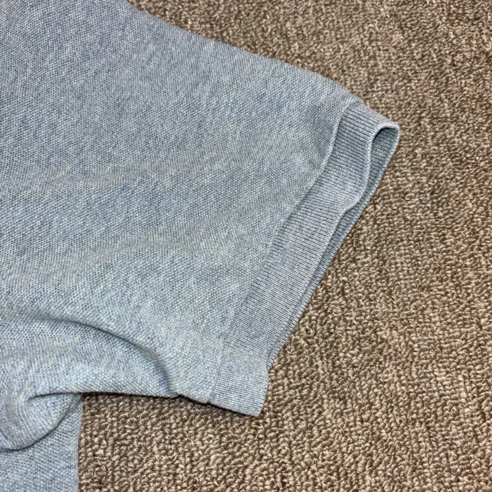 Polo Ralph Lauren Vintage Men’s Shirt Blue Large Knit